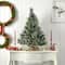 3ft. Pre-Lit Frosted Artificial Christmas Tree with Pinecones, Clear Lights